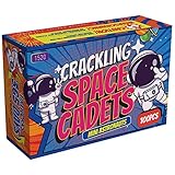 vama 100 Stück Space Cadets Crackling Mini Astronaut Knaller mit laut knisternden Silberfunken - Silvester Feuerwerk Jugendfrei