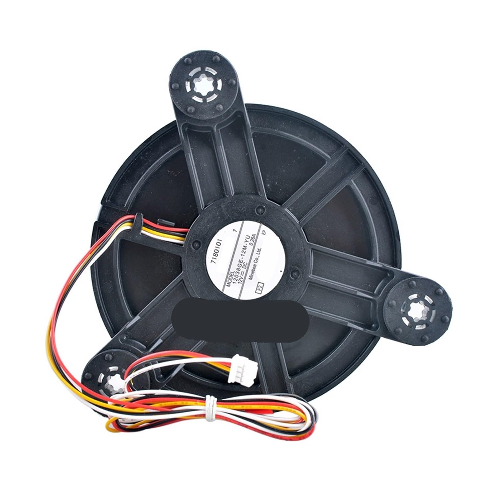JJKKOZVQF 12cm 120mm Blower Fam DC12V 0.26A Centrifugal Cooling Fan for Refrigerator Freezer 12038GE-12M-YU