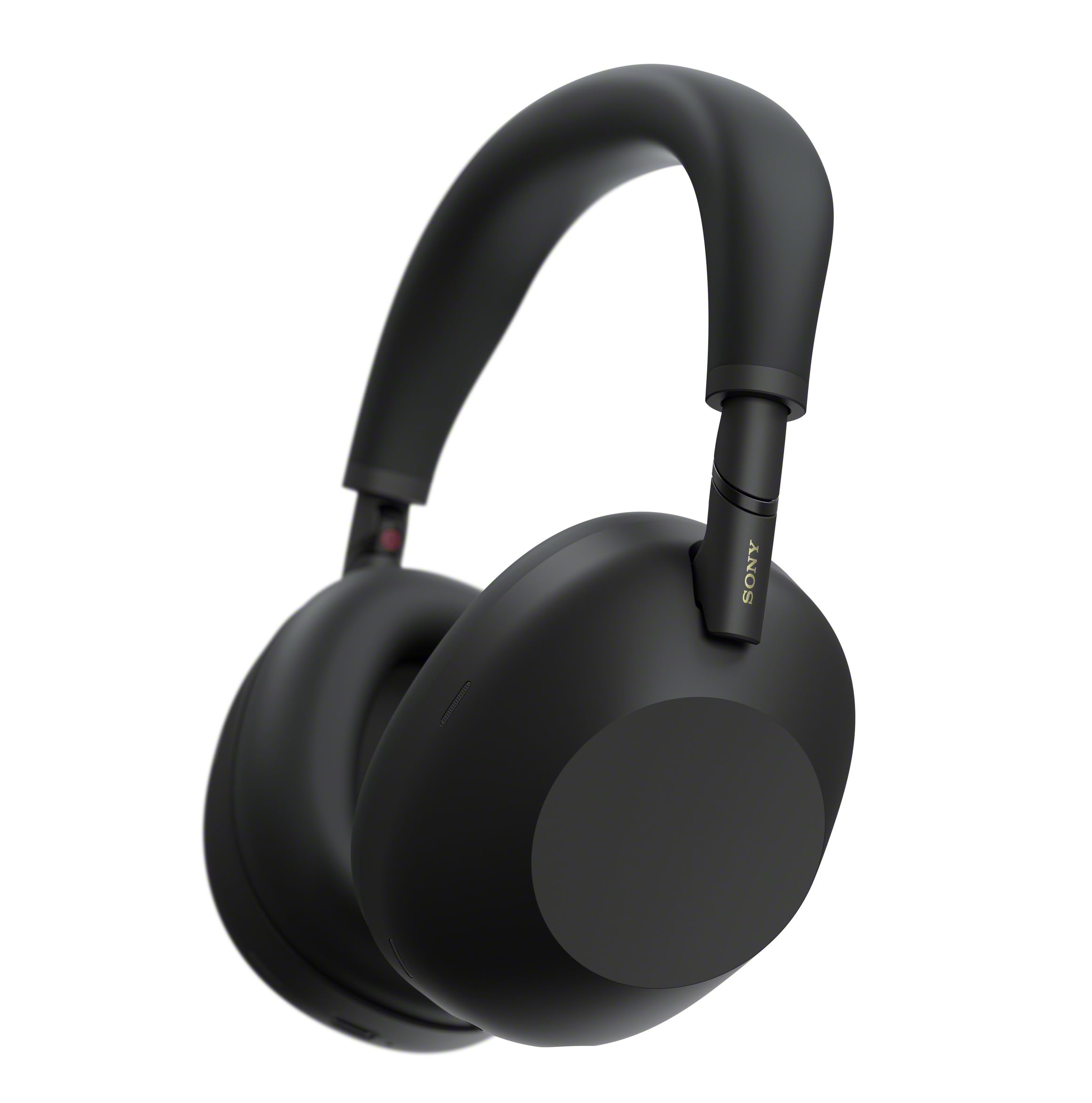 WH-1000XM6 The Best Wireless Noise Canceling Headphones, HD NC Processor QN3, 12 Microphones, Adaptive NC Optimizer, Mastered by Engineers, Studio-Quality, 30-Hour Battery, Black