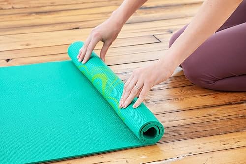 Miniatura 9 de Sol Living Tapete de yoga de viaje, goma natural para árbol para mayor agarre, antideslizante, plegable, ecológico, perfecto para yoga, pilates,