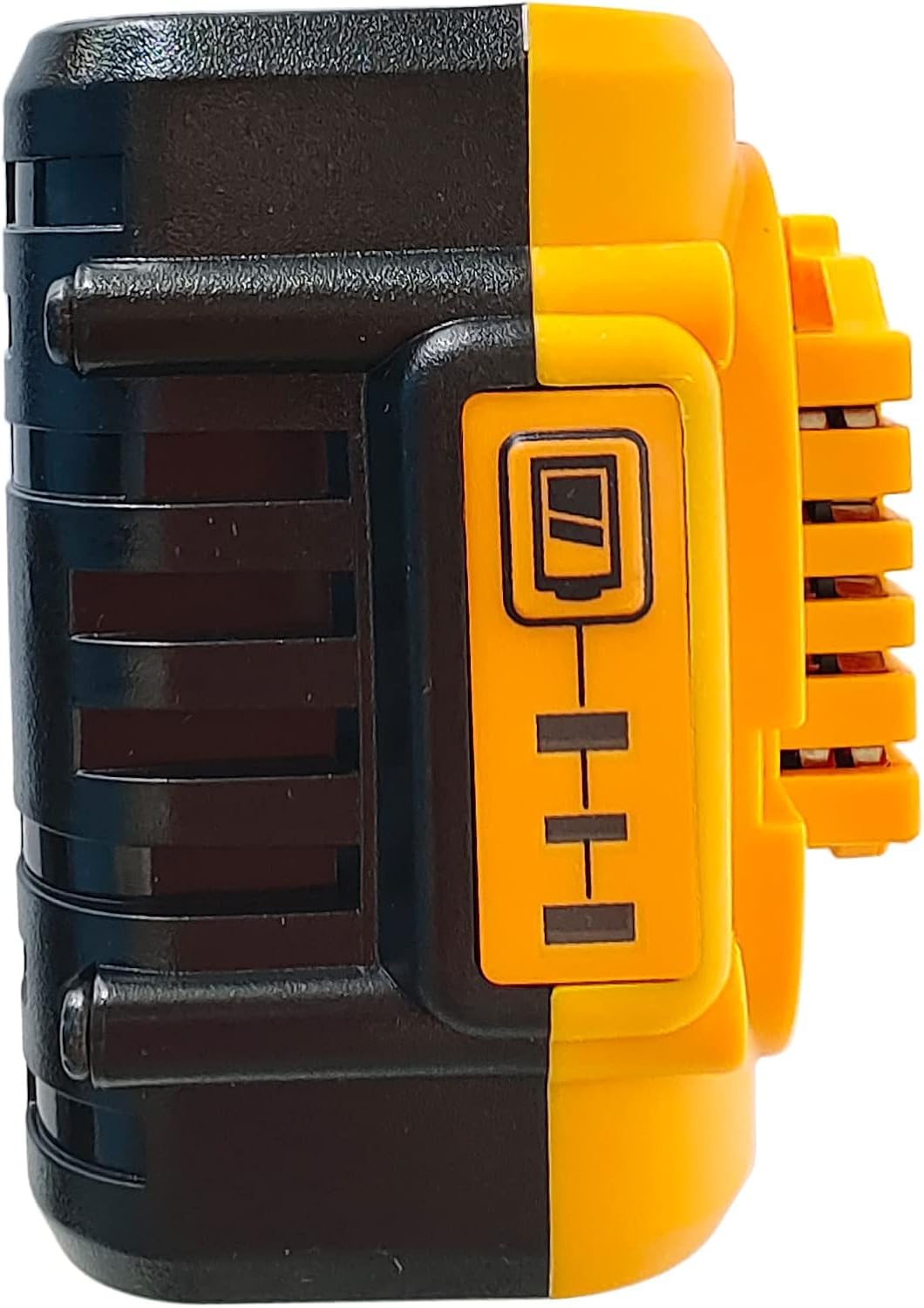 2 baterías de 5,0 Ah para batería Dewalt 18 V DCB201 DCB200 DCB204 DCB184