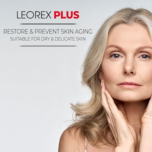 Miniatura 2 de LEOREX Booster Plus - Tensor antiarrugas para piel seca, reparación ultra crema para antienvejecimiento, crema firme con borrador de edad