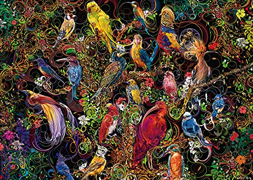Ravensburger Birds of Art 1000 Piece Jigsaw Puzzle for Adults - 16832 - Every Piece is Unique, Softclick Technology Means Pieces Fit Together Perfectly
