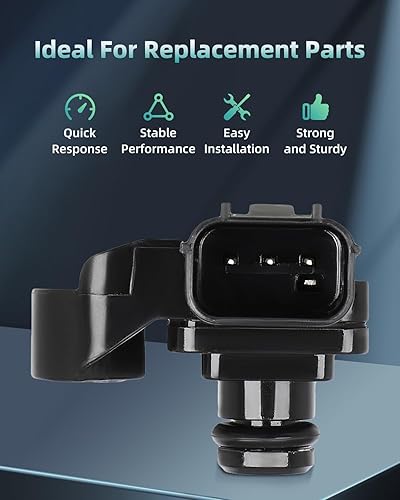 Miniatura 2 de SCITOO 079800-7590 Sensor de presión de admisión de aire MAP para Mitsubishi Challenger para Acura TLMDXILXTSXRLXZDXRDX para Honda CR-V Accord