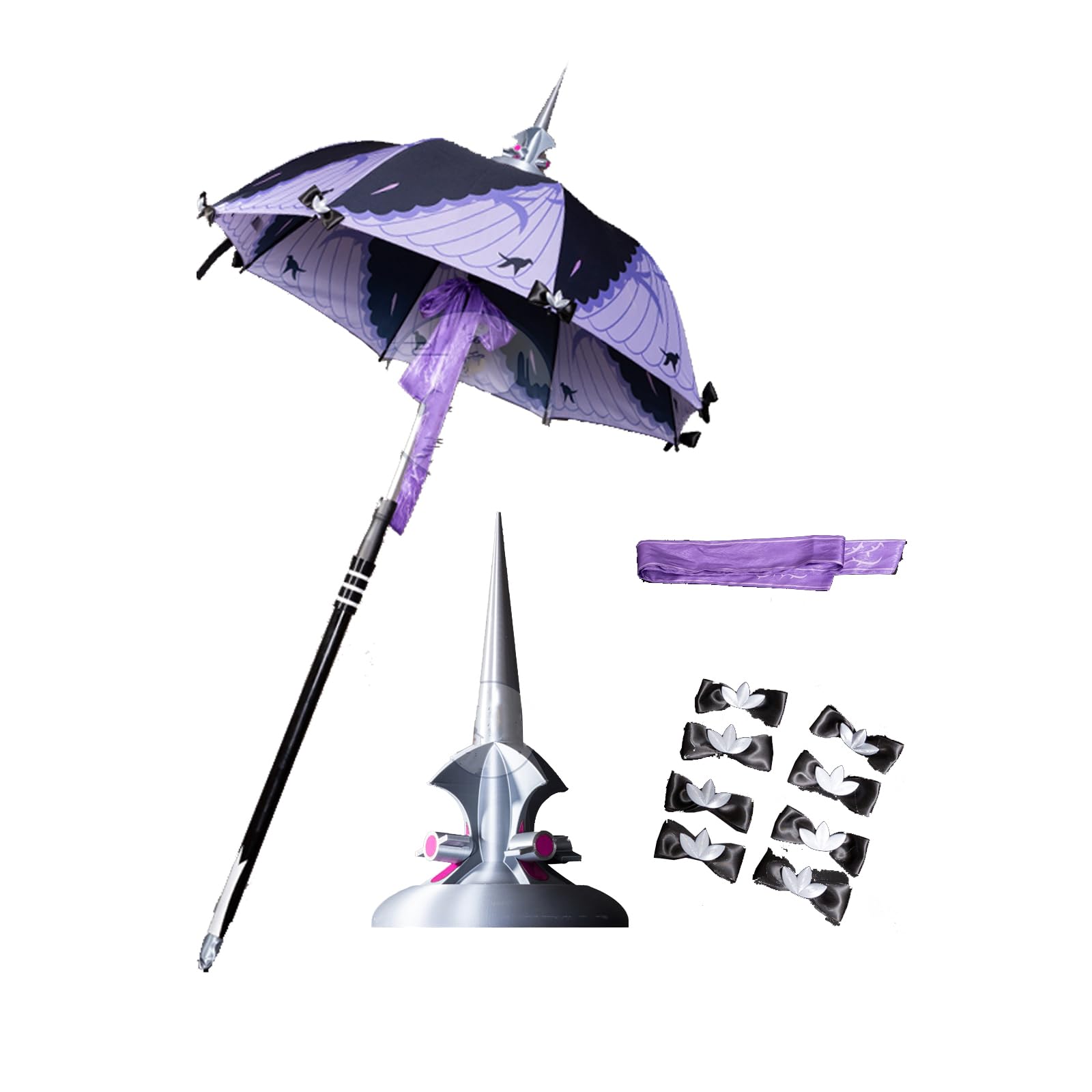 新品　ゼンレスゾーンゼロ　ゼンゼロ　ビビアン　コスプレ　武器　傘 Amazon.co.jp: ゼンレスゾーンゼロ ビビアン コスプレ道具 長傘