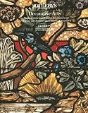  Sotheby\'s Auction Catalog: Decorative Arts including Arts and Crafts, Art Nouveau, Art Deco, Art Pottery and Studio Ceramics, London 16th May 1986