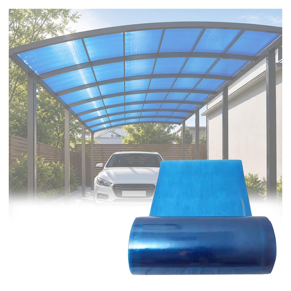 Plaques de toiture pour abri voiture anti-UV avec 70% de lumière