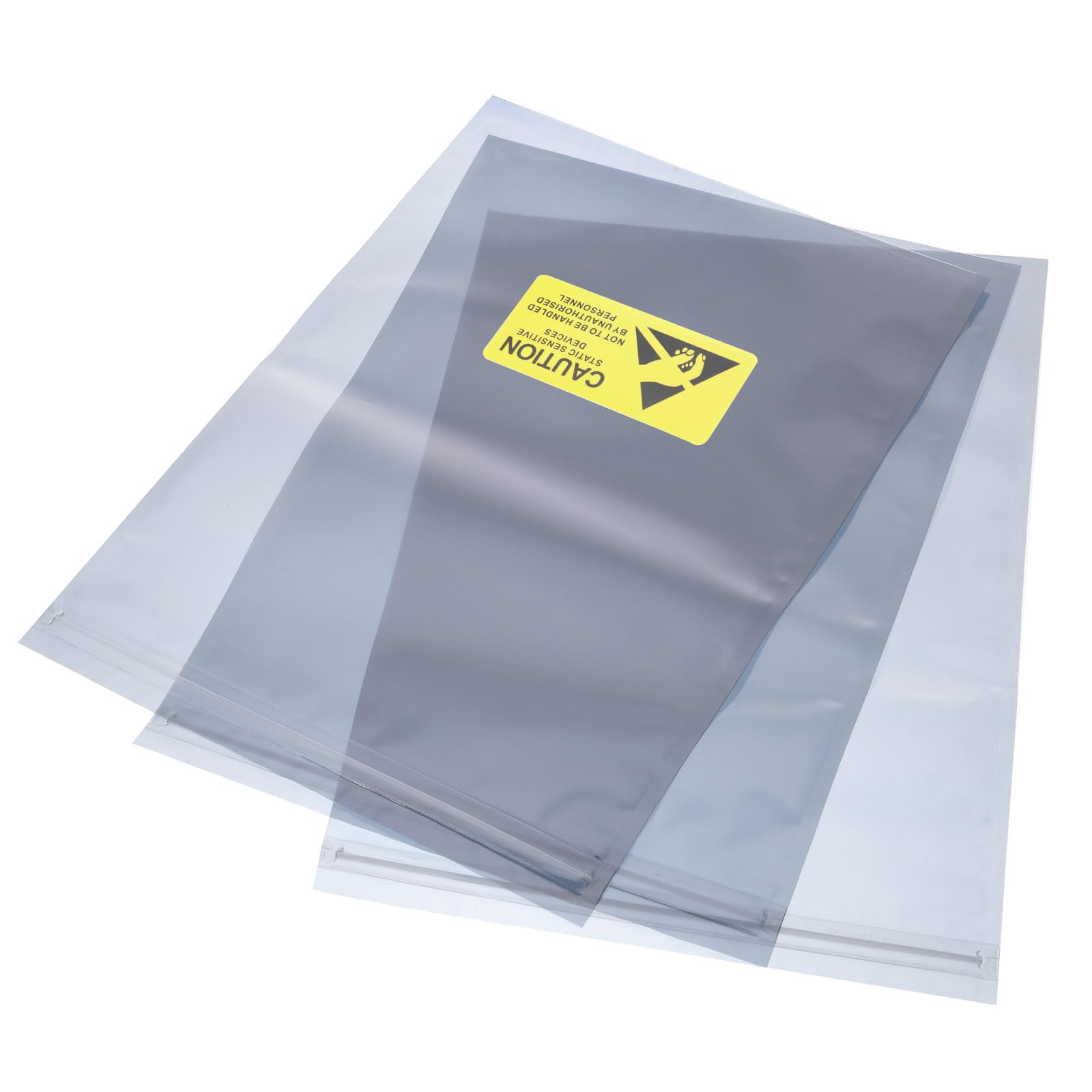 MECCANIXITY Anti Static Bags Shielding Bag 30pcs 10.2x13.8inch(26x35cm) Resealable with Labels for Hard Drive HDD SSD PCB Board