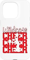 Vista 14 de Wildcats Cheer Back to School Cheerleading Spirit R Case for iPhone 16