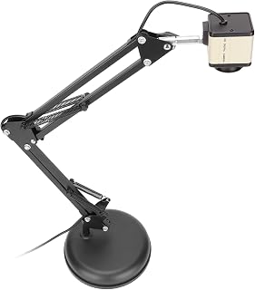Document Camera, Ultra Hd 8mp 15fps 3264x2448p A3 Size Usb Document Camera Support Win Xp Win 7 8 10, Os X Protable Felxible Usb Webcam for Recording Classroom Realtime Teleconferencing