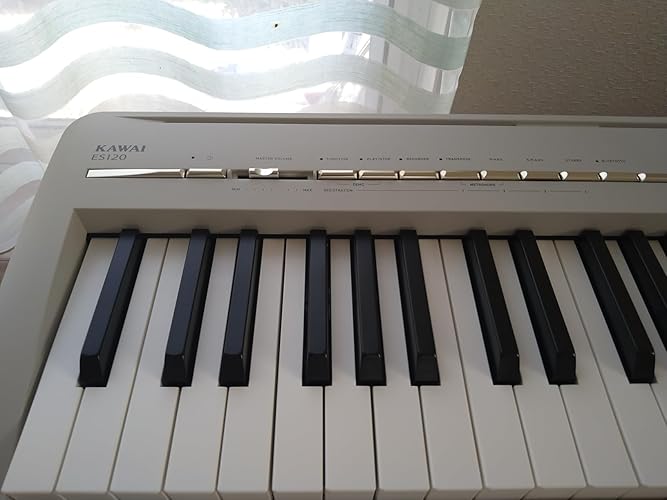 Amazon | KAWAI ES120W ホワイト 電子ピアノ 88鍵盤 カワイ | 電子