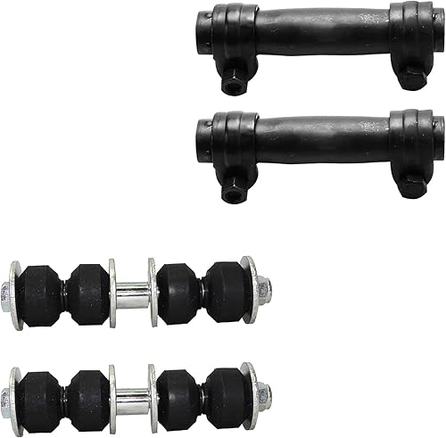 Miniatura 440 de Detroit Axle - Kit de extremo delantero de 14 piezas para Hyundai Tucson 2005-2009 Kia Sportage 2005-2010 2 brazos de control inferiores, 2 rótulas