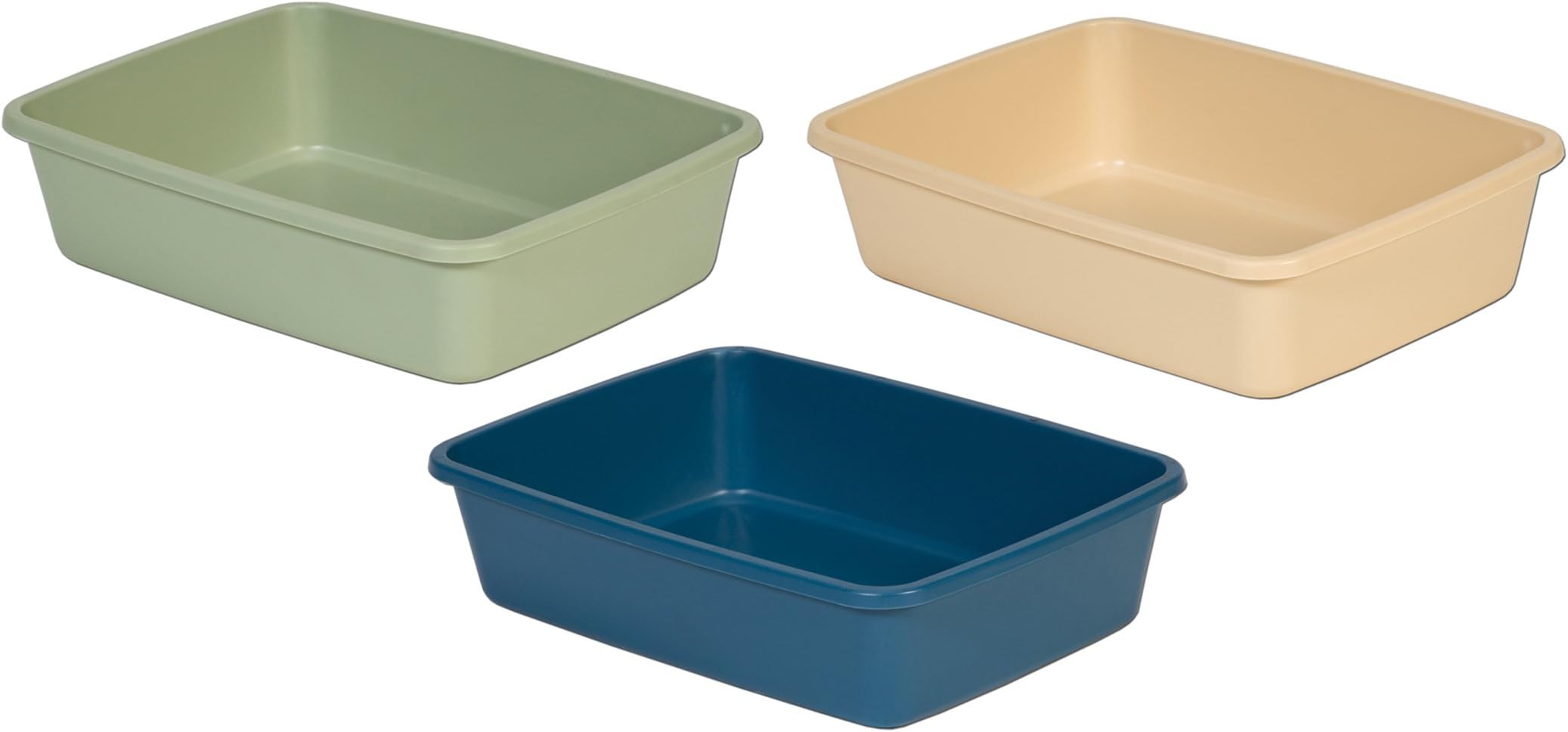 Litter Pan with Microban - Peacock Blue - Small