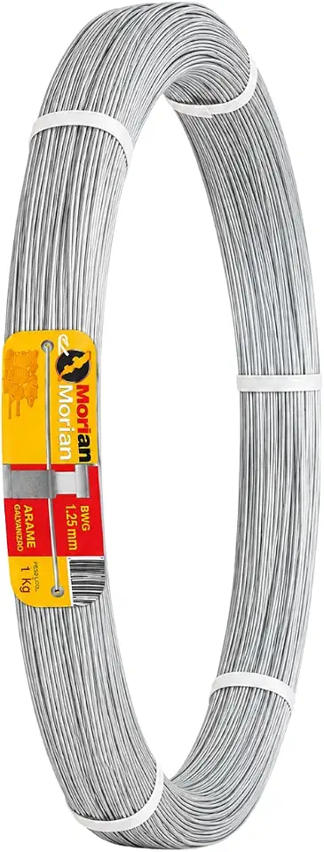 Arame Liso Para Cerca Elétrica Fio 15 Galvanizado 500 Metros Uso Rural | Uso Rural, 500 Metros, Fio 15, Galvanizado