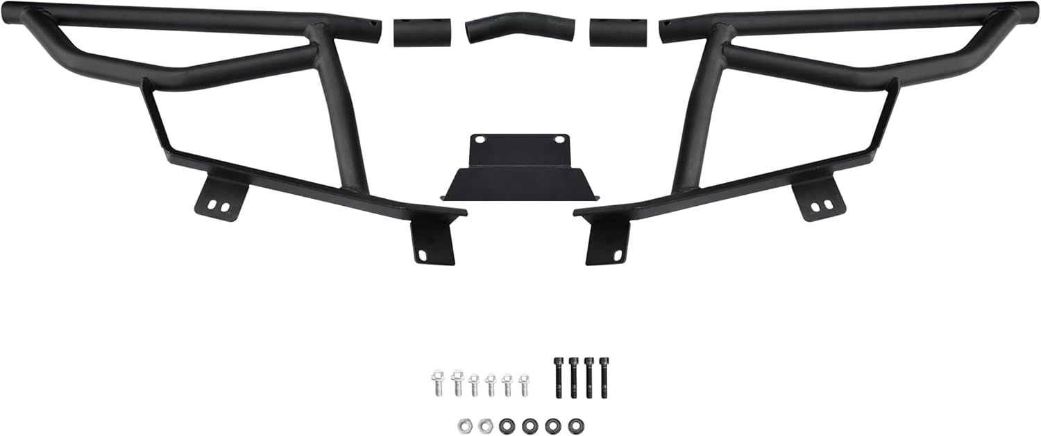 SAUTVS Front Bumper Guards for Yamaha Wolverine RMAX 1000, Combined Brush Guard Bumper Brushguard Protector for Yamaha Wolverine RMAX2 / RMAX4 1000 2021-2026 Accessories, Replace #B4J-F84L0-V0-00