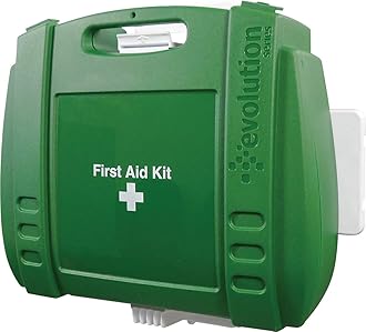 Safety First Aid Group Evolution Eyewash & First Aid Point BS 8599 Compliant, Large Fully Stocked