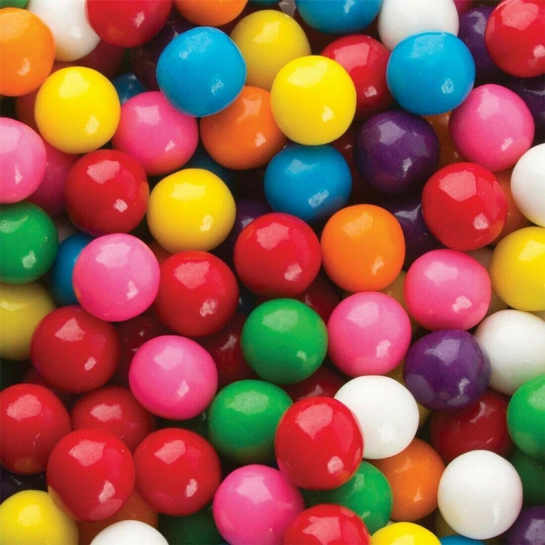 1kg Gumball Machine Refill Pack – Bubble Gum Balls for Coin Operated Sweet Candy Dispenser Toy – Small Bubblegum for Kids Vintage Retro Treat Vending Machine
