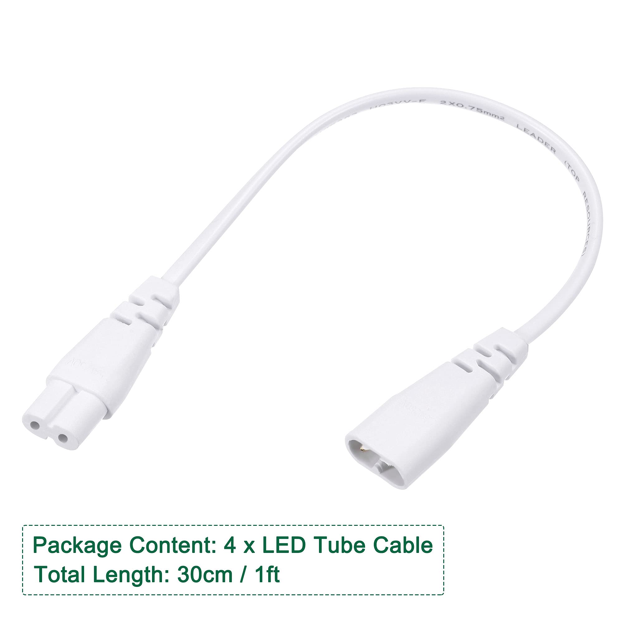Amazon.com: MECCANIXITY T5 LED Tube Connector Cable 2 Pin 30CM