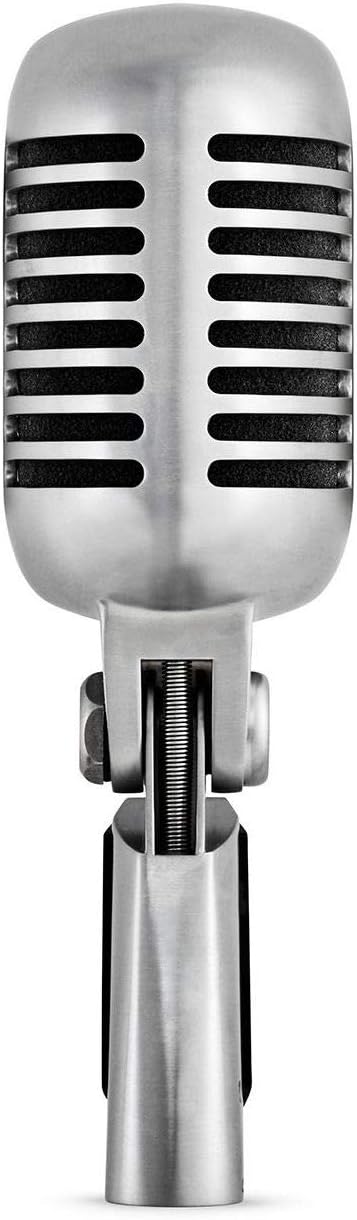 Uр Tо 40% оƒƒ Shure 55SH Series II Iconic Unidyne Dynamic Vocal Microphone, Cardioid Directional Polar Pattern for Live Performances, Shock-Mounted Cartridge, Classic, Vintage Mic with 5/8 to 3/8 Thread Adapter Suреr Sаlе 🛒 Shure 55SH Series II Iconic Unidyne Dynamic Vocal Microphone, Cardioid Directional Polar Pattern for Live Performances, Shock-Mounted Cartridge, Classic, Vintage Mic with 5/8 to 3/8 Thread Adapter
