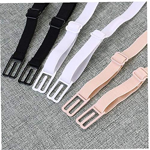 Non Slip élastique Soutien-gorge Sangle Porte-clips Soutien-gorge Sangle Support pour Sous-vêtement de 3pcs Détenteur sangle réglable pour femme Cover