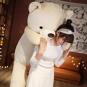 Amazon.co.jp: Cutdredくまさん ぬいぐるみ 特大 クマ