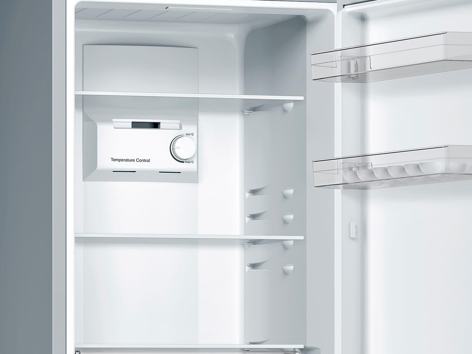Bosch KGN33NLEB Serie 2 - Frigorífico y congelador (176 x 60 cm, 192 L de refrigeración, 87 L de congelación, no descongelar NoFrost, iluminación LED uniforme, iluminación uniforme