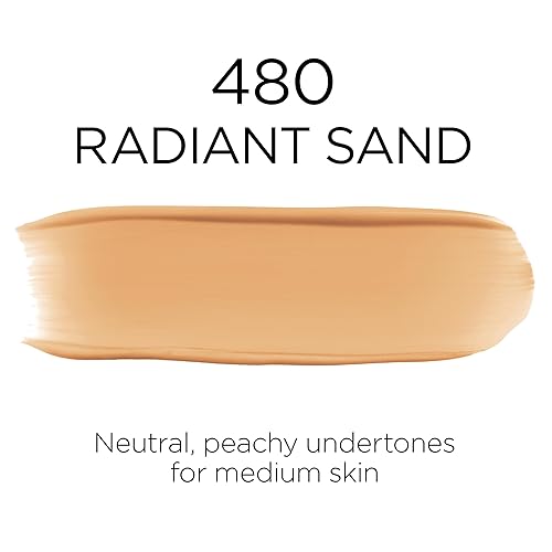 Vista 48 de L’Oréal Paris Infallible - Base de maquillaje resistente por hasta 24 horas, tono marfil beige, 1 onza Perla rosa 390