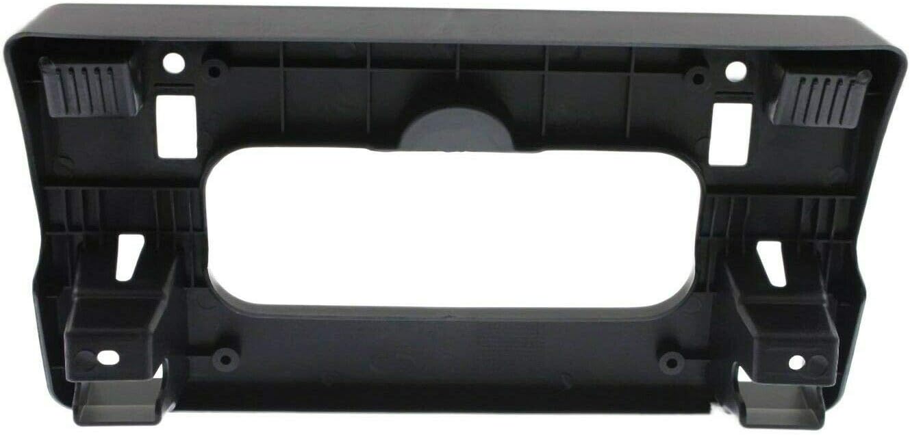DAT AUTO PARTS Front Bumper License Plate Frame Tag Mounting Bracket Holder Replacement for 2006 2007 2008 Honda Civic 4DR Sedan Hybrid Black Textured Plastic HO1068110 71145SNAA00