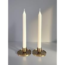 Tall Taper Candle 10 Handmade Soy & Beeswax, Ribbed Elegant Design, Wedding, Party, Home Decor, Bridesmaid & Holiday Gift 1 pc