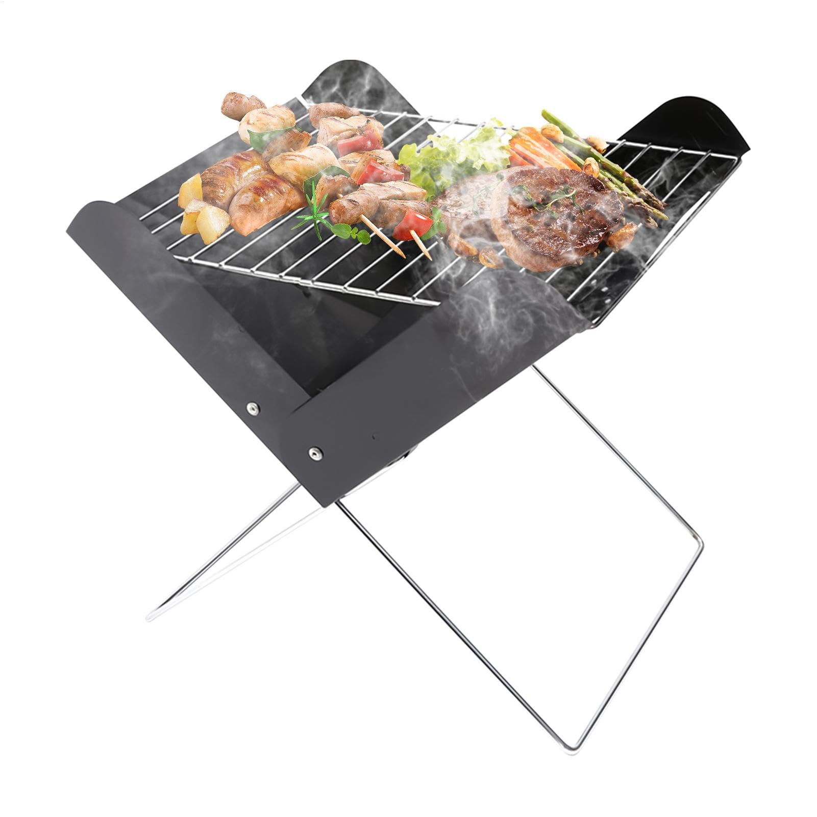 Grill portable pliable Teksome pour vos barbecues et pique-niques