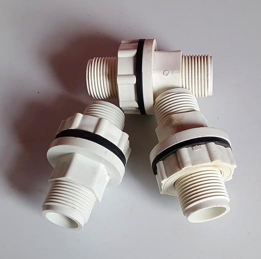 UPVC Tank Nipple 3 Pcs (1/2) ''