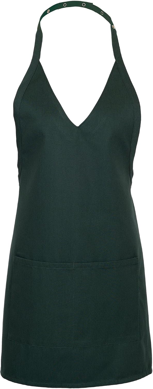 FAME Adult's Tuxedo Bib Apron - 6 Color Options - O/S