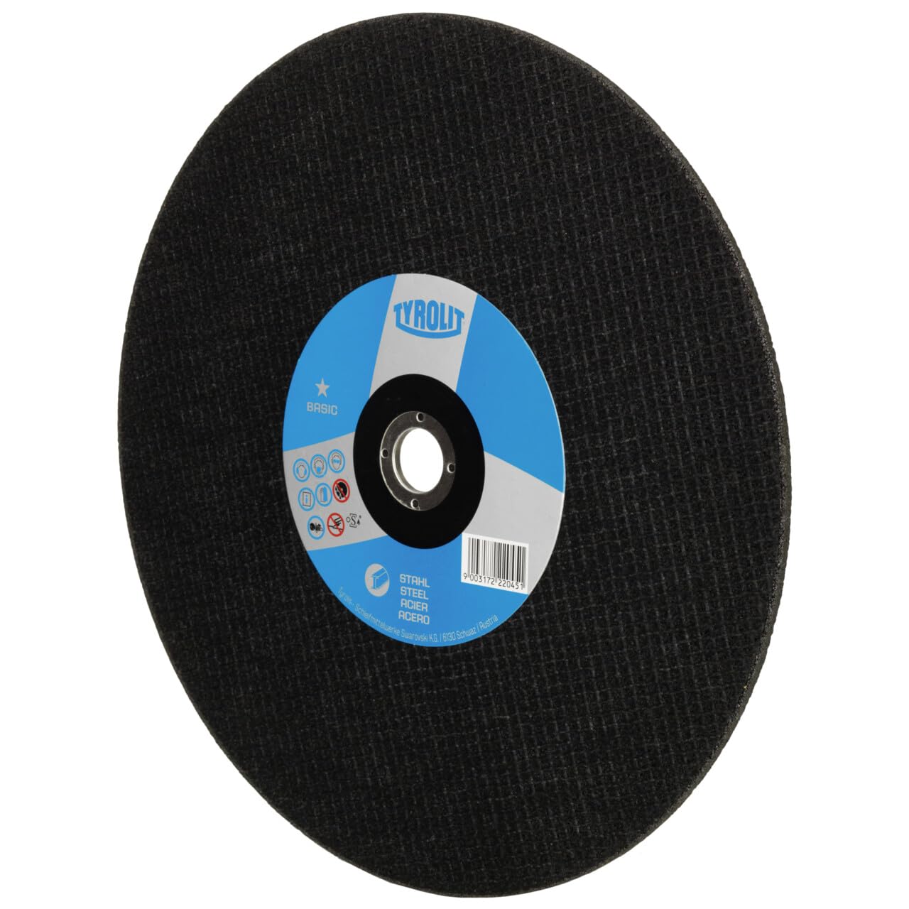 10x Disco da taglio Tyrolit piano 350x4x20 mm A30 BASIC acciaio