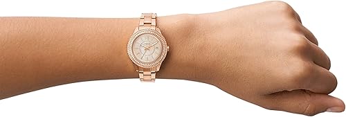 Miniatura 6 de Fossil Stella Quartz - Reloj cronógrafo de acero inoxidable para mujer