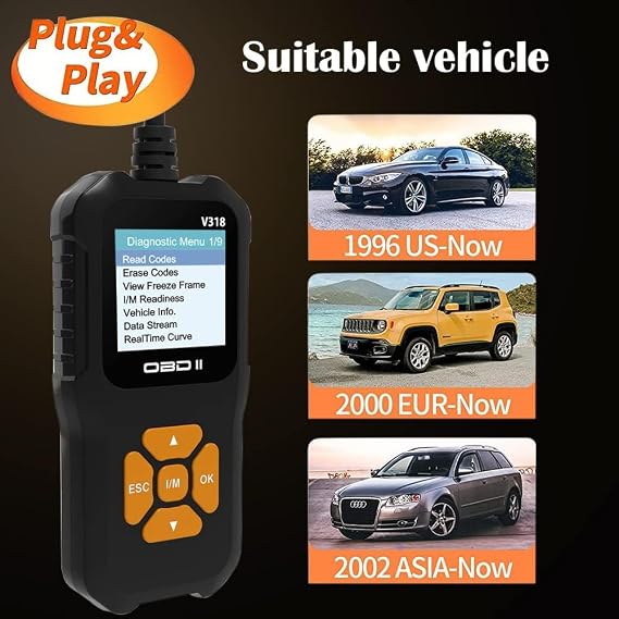 Car OBD2 Scanner Code Reader Engine Fault Code Reader Scanner CAN Diagnostic Scan Tool