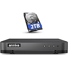 ANNKE 16CH 1080P Lite Hybrid 5-in-1(TVI/AHD/CVI/CVBS/IPC) CCTV DVR, Motion Detection, H.265+ Security 16 Channel Surveillance Digital Video Recorder with 2TB Hard Drive, Easy Remote Access
