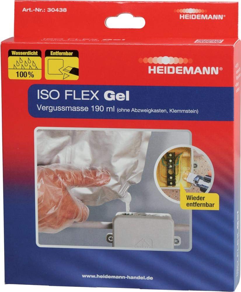 Heidemann ISO Flex Gel - Dichtungsset Gel, 190 ml