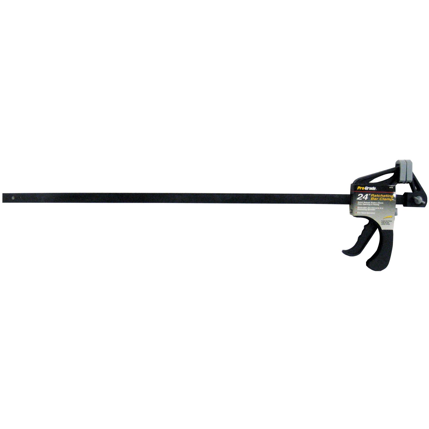 Pro-Grade 59158 Ratcheting Bar Clamp, 24-Inch