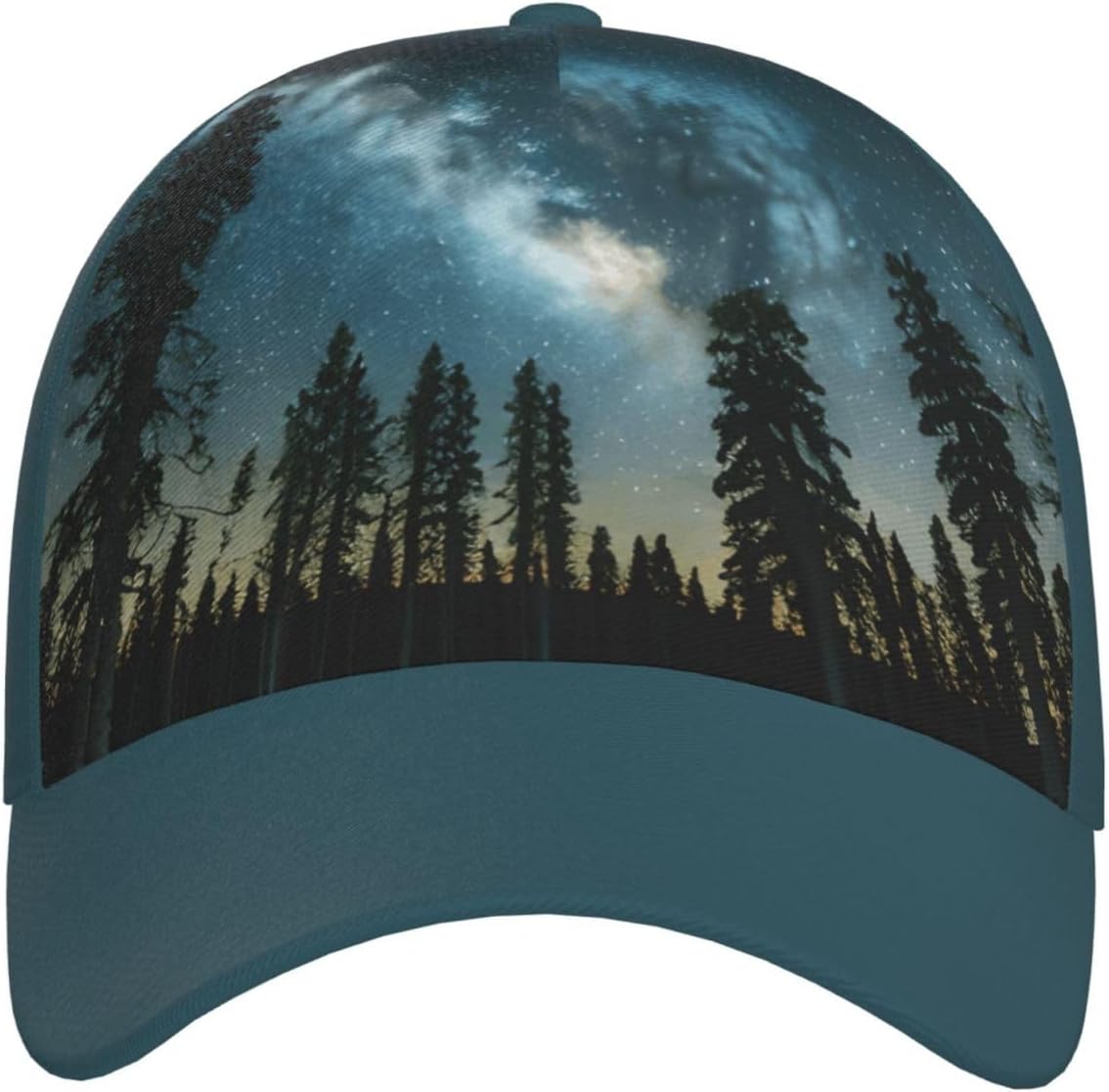 This Print Baseball Cap is a Unisex Personalized Gift, for Daily use Outdoor Activities Black image 2