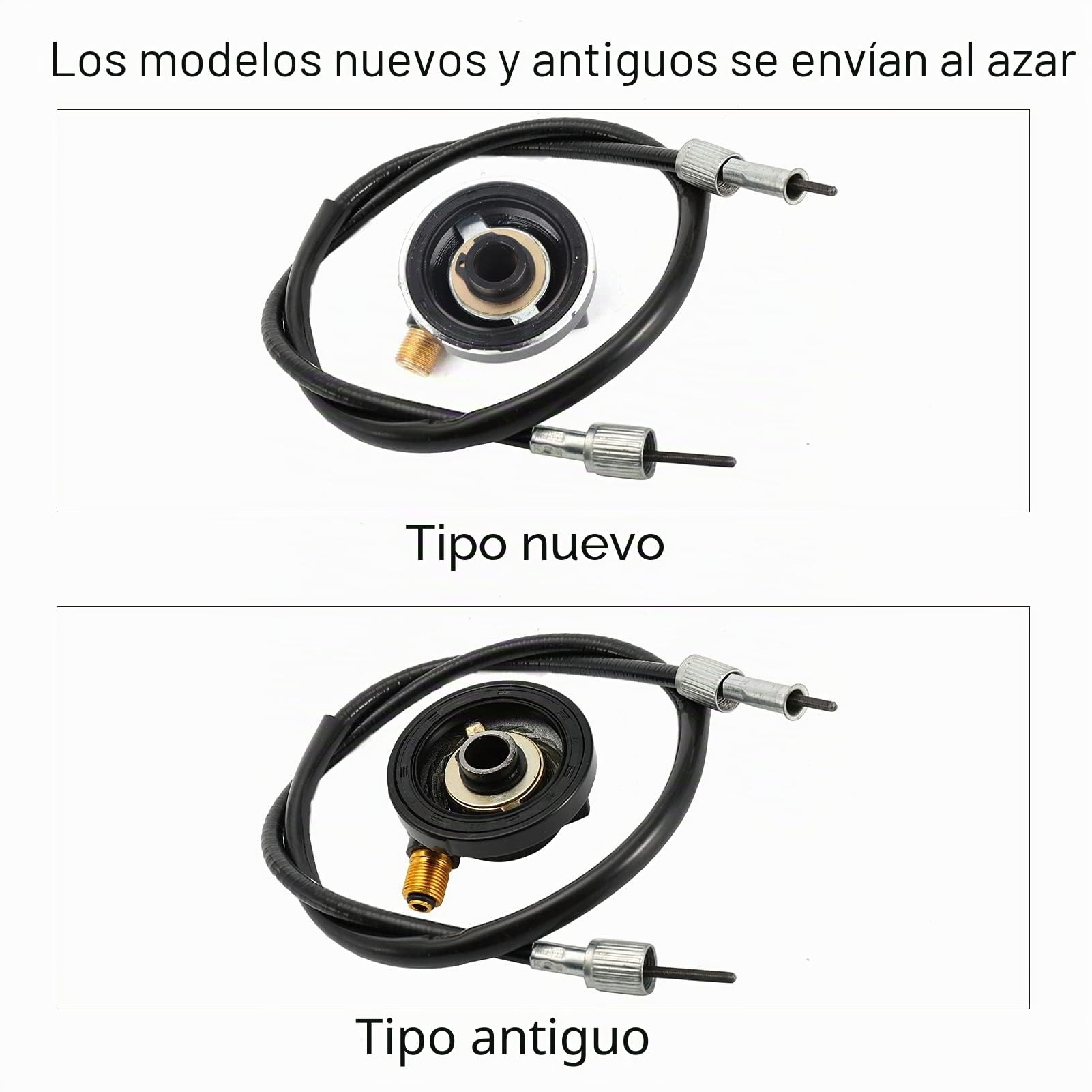 Cable Cuentakilómetros Engranaje de transmisión de velocímetro de 12 mm con cable de 100cm para scooter con cable GY6 Scooter Parts