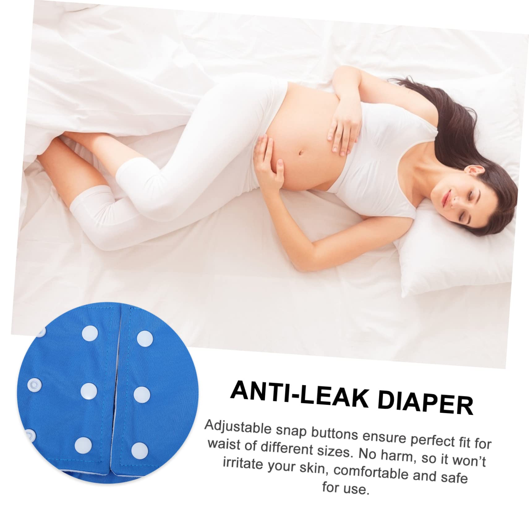 Ipetboom Anti-Leak Reusable Adult Diapers Comfortable Breathable Panty for Incontinence Elderly