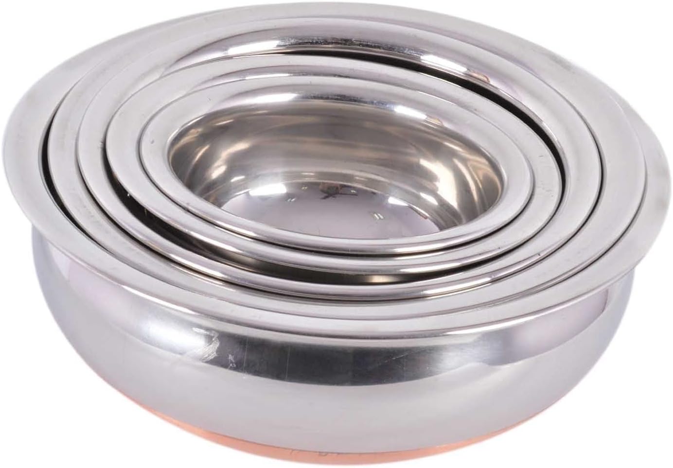 HANDI COOKWARE 5 PCs. Set COPPER BOTTOM NICE COLLECTION FOR YOUR KITCHEN