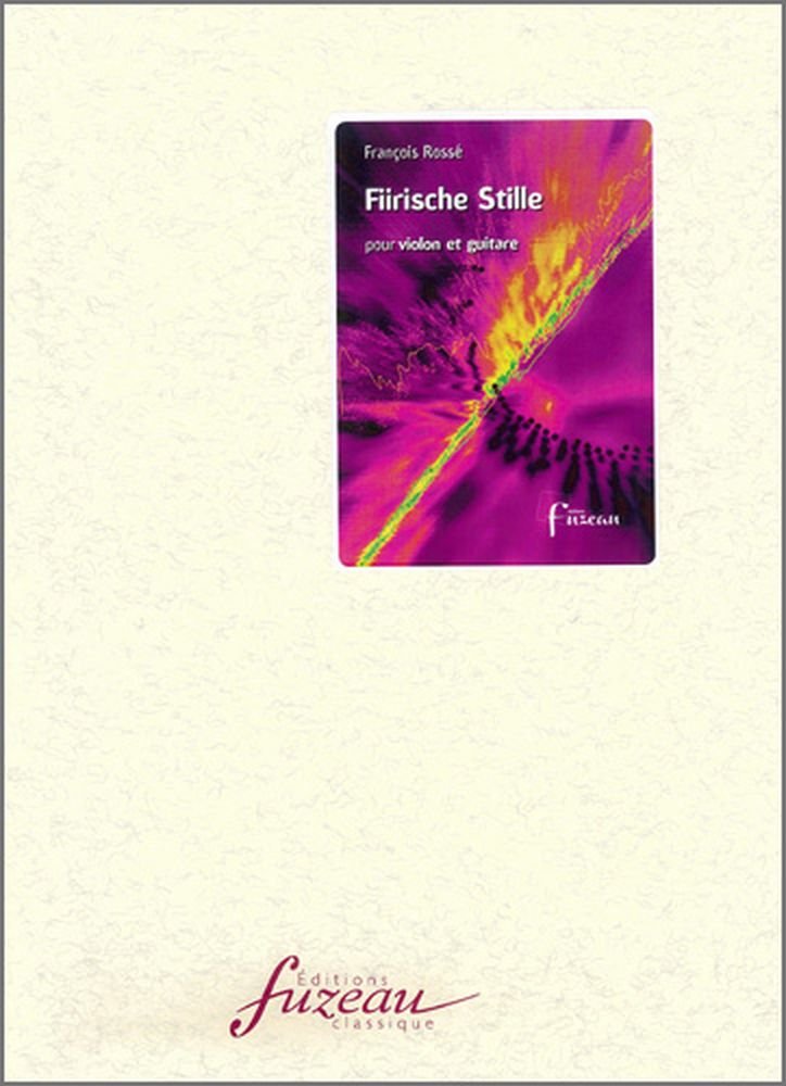 ROSSE F. - Chitarra classica con note musicali