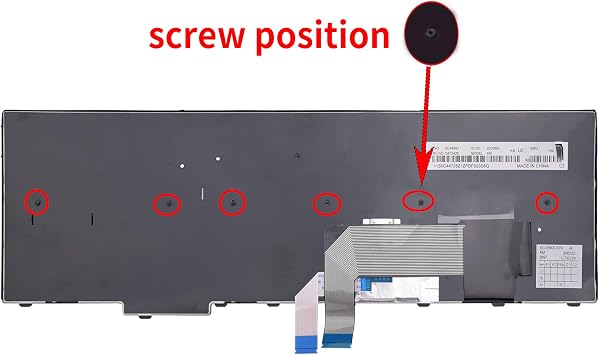 ThinkPad E470 E470c E475 Laptop Replacement Keyboard, US Layout Non-Backlit Keyboard with Trackpoint