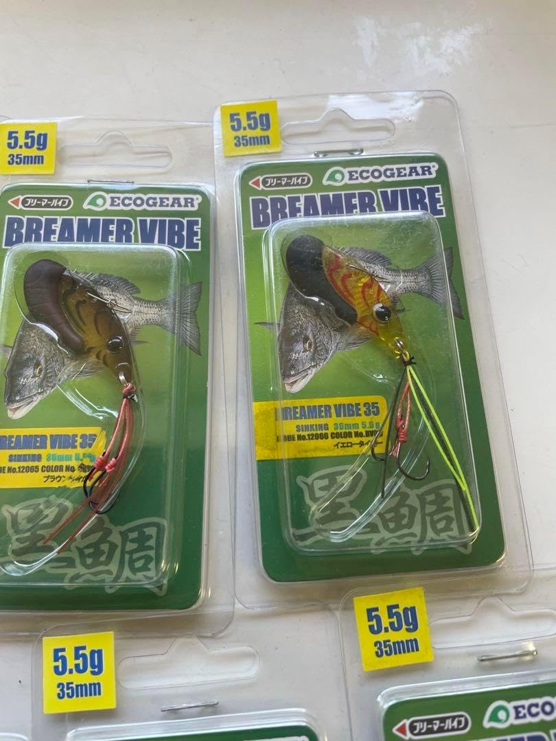 エコギア ブリーマーバイブ 7セット ルアーセット チニング