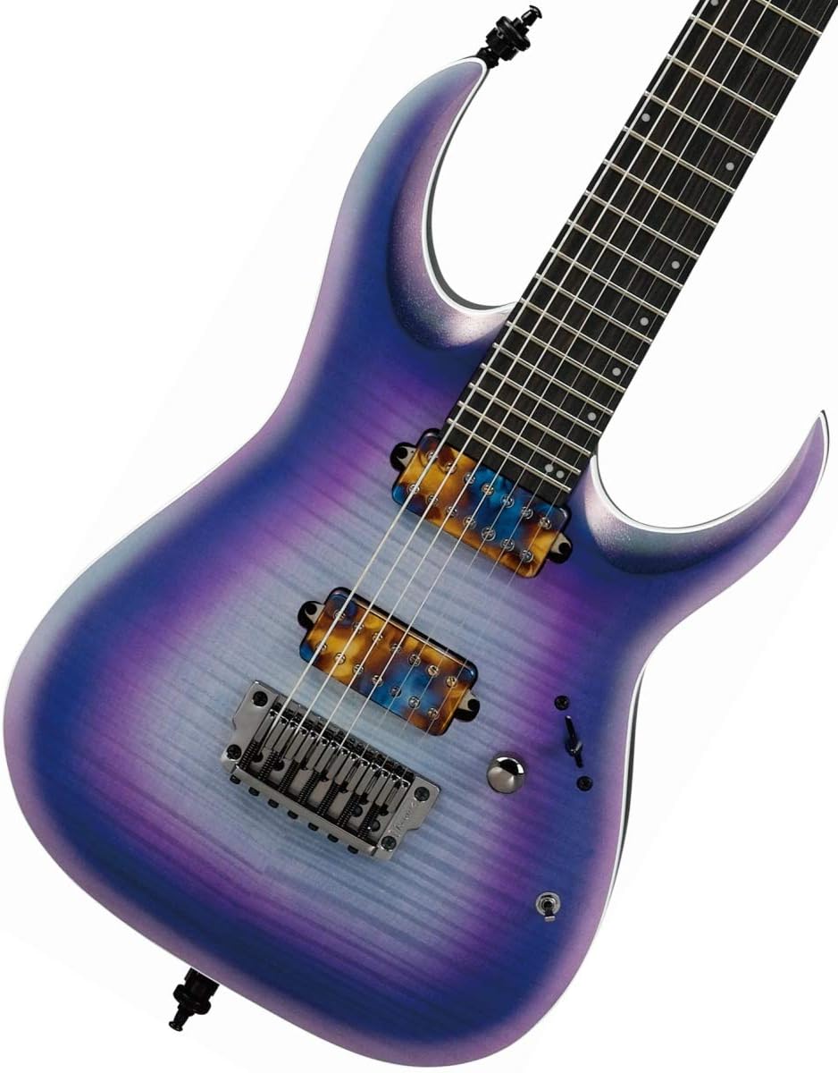 IBANEZ Axion Label RGA 7 String - Indigo Aurora Burst Flat (RGA71AL-IAF)