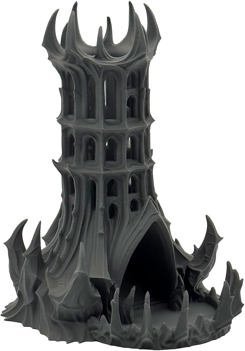 Obsidian Citadel Dice Tower | DND Dice Tower Tabletop RPG P&P DSA Fantasy Dungeons Dragons