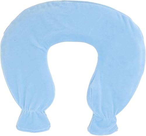 Miniatura 9 de ZJchao Hot Water Bag, U Shaped Neck & Shoulder Pain Relief, Heat Therapy Pillow with Fleece Cover, Relaxing & Soothing Hot Cold Compress for