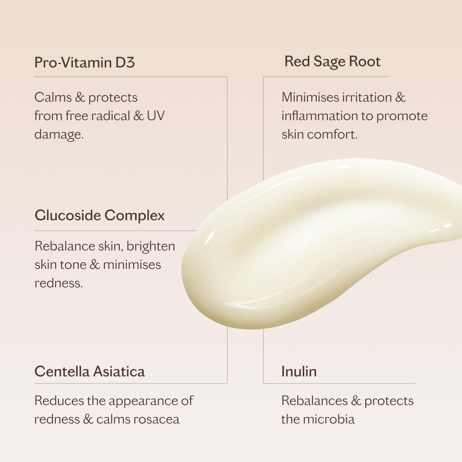 MZ SKIN Calming Rescue Serum 1.01fl oz | Prebiotic Soothing Serum for Sensitive, Redness-Prone Skin | Strengthens Barrier, Hydrates & Reduces Irritation