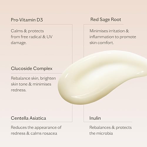 Miniatura 5 de MZ SKIN Calming Rescue Serum 1.01fl oz | Suero calmante prebiótico para pieles sensibles y propensas al enrojecimiento | Fortalece la barrera,